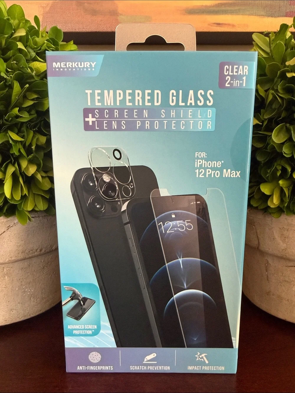MERKURY INNOVATIONS ✨TEMPERED GLASS✨ SCREEN SHIELD + LENS PROTECTOR 🌟BNIB🌟